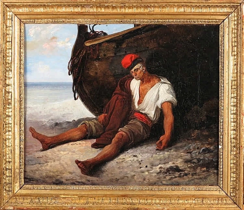 Pescatore a riposo